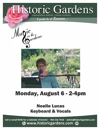 Poster for Music in the Gardens