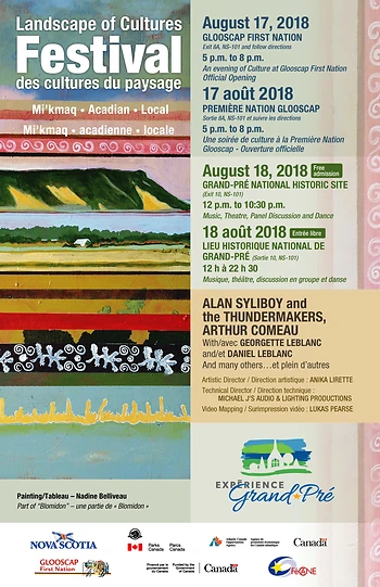 Poster for Landscape of Cultures Festival