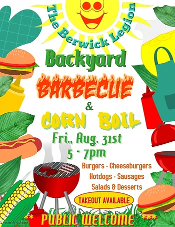 Poster for Backyard BBQ & Corn Boil