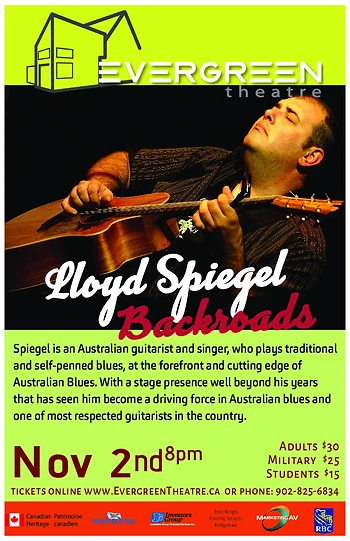 Poster for Lloyd Spiegel