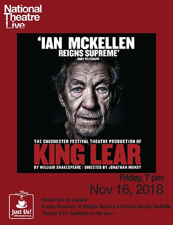 Poster for Shakespeare's King Lear