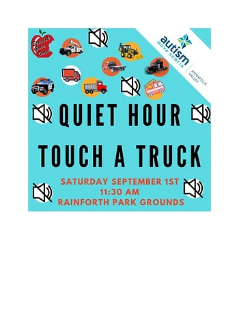 Poster for Quiet Hour Touch a Truck