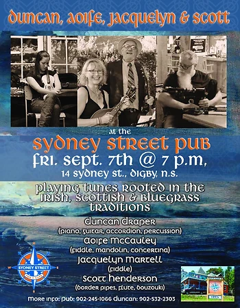 Poster for Duncan, Aoife, Jacquelyn & Scott