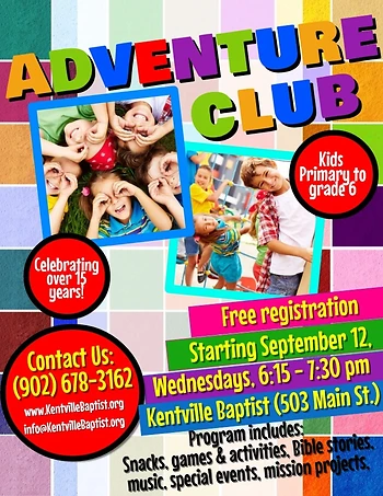 Poster for Adventure Club