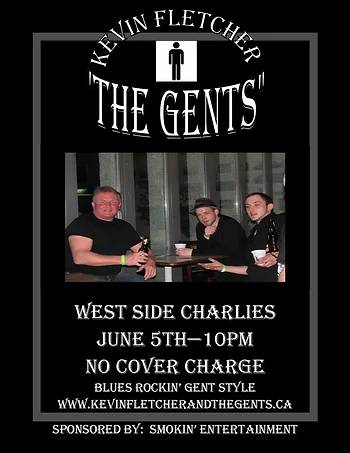 Poster for Kevin Fletcher and The Gents