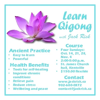Poster for Learn Qigong with Jack Risk