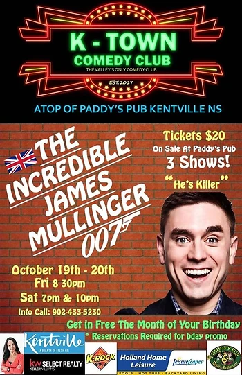 Poster for James Mullinger!
