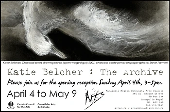 Poster for Katie Belcher Artist Talk