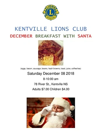 Poster for Breakfast with Santa