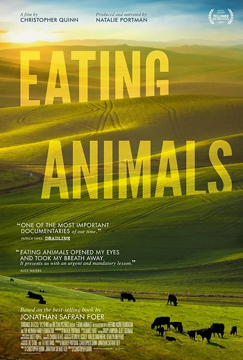 Poster for EATING ANIMALS Documentary & Discussion