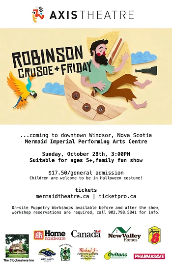 Poster for Robinson Crusoe & Friday