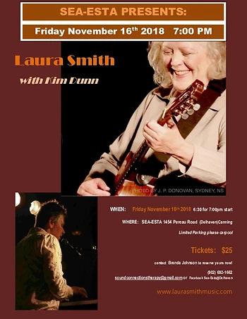 Poster for Laura Smith with Kim Dunn
