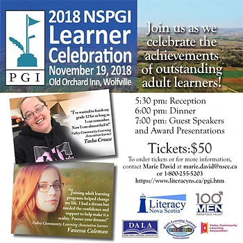 Poster for NSPGI Learner Celebration