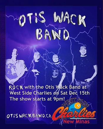 Poster for The Otis Wack Band