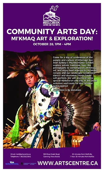Poster for Mi'kmaq Art And Exploration!