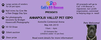 Poster for Annapolis Valley Pet Expo