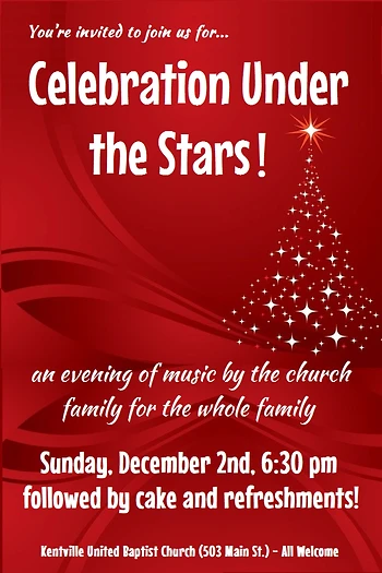 Poster for Celebration Under the Stars