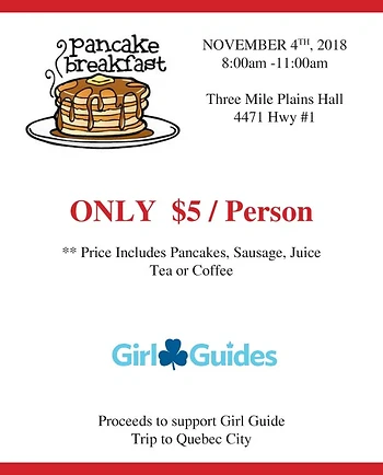 Poster for Pancake Breakfast
