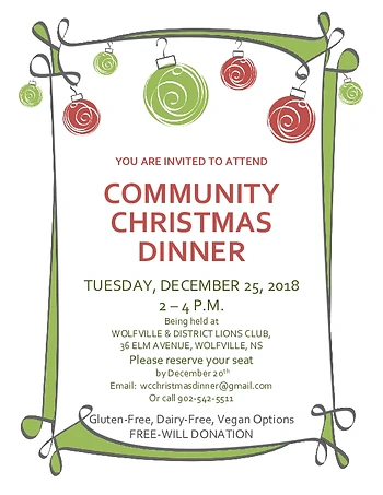 Poster for Christmas Day Dinner