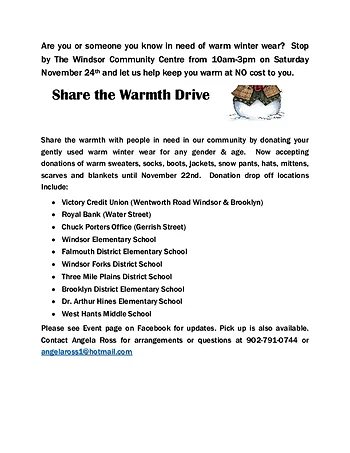 Poster for Share The Warmth