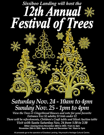 Poster for Festival of Trees