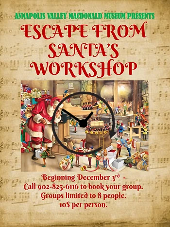 Poster for Christmas Escape Room
