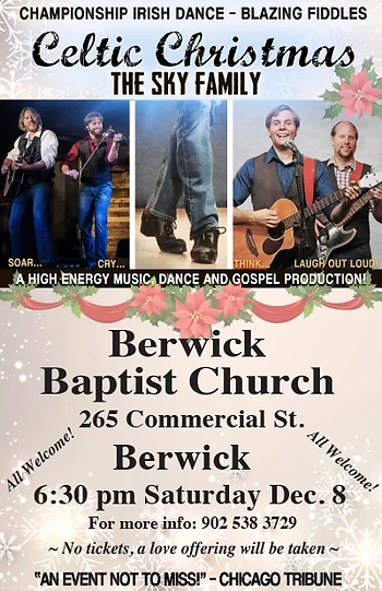 Poster for Sky Family Celtic Christmas Concert