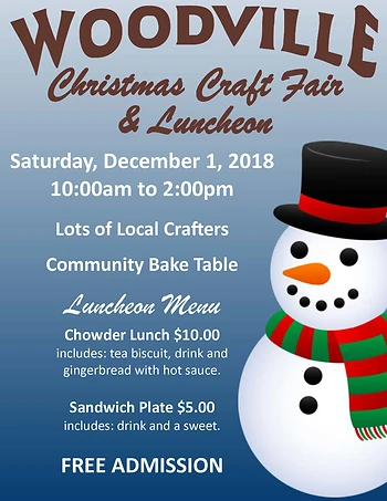 Poster for Christmas Craft Fair