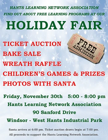 Poster for Holiday Fair
