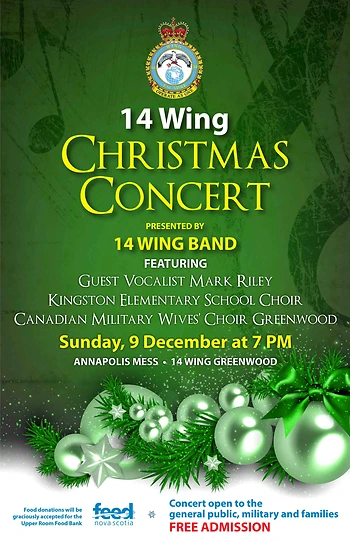 Poster for Christmas Concert