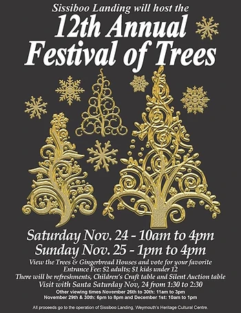 Poster for Festival of Trees