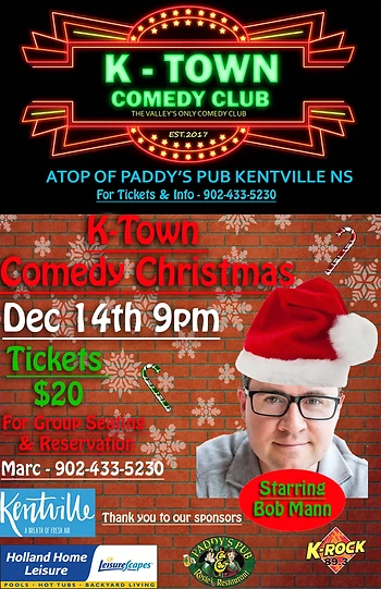 Poster for Ktown Comedy Christmas