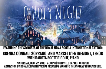 Poster for O Holy Night... Songs of Christmas