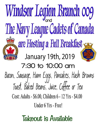Poster for Community Breakfast