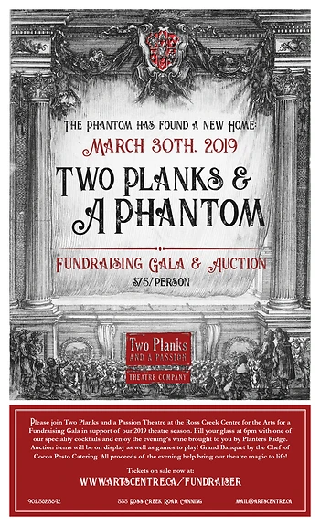 Poster for Two Planks and a Phantom Gala