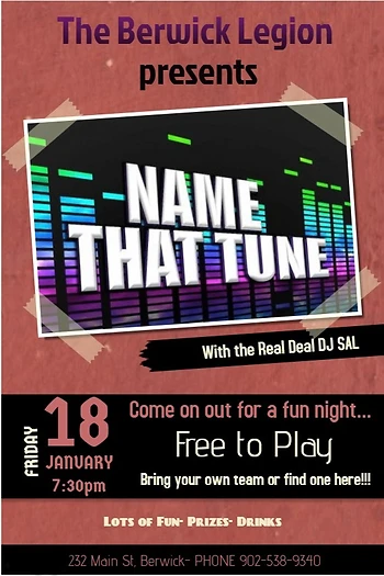 Poster for Name that Tune with Sal