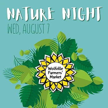 Poster for Nature Night at the Market