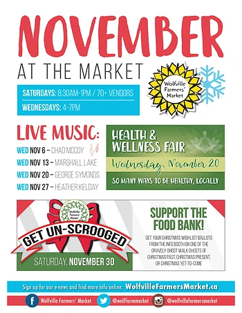 Poster for Community Supper & Market