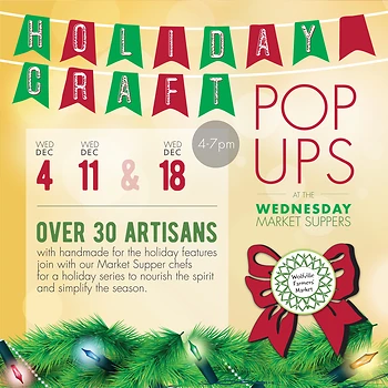 Poster for Holiday Craft POP Ups