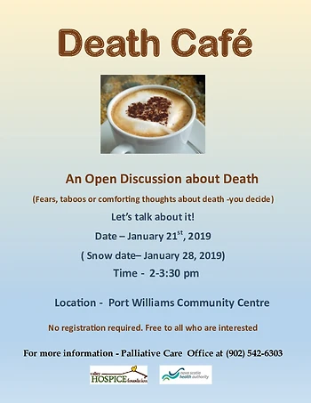 Poster for Death Cafe
