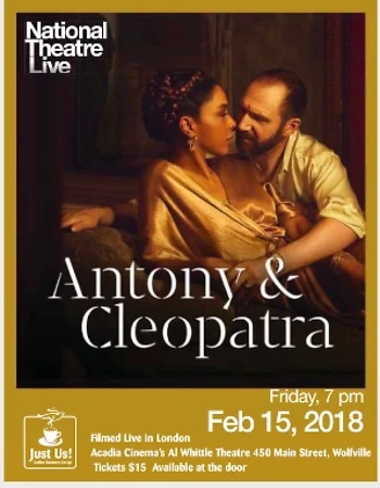 Poster for Shakespeare's Antony and Cleopatra