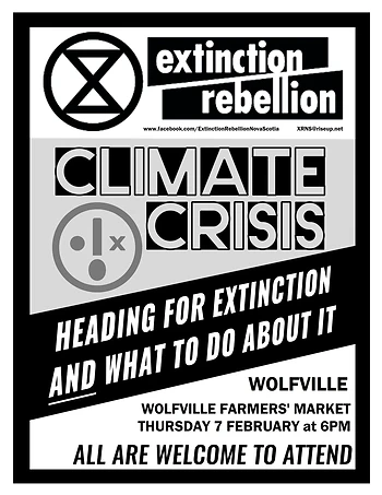 Poster for Climate Crisis and What We Can Do About It!