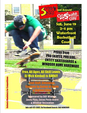 Poster for Go Skateboarding Day