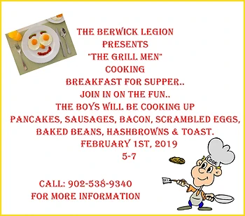 Poster for Breakfast for Supper with the Grill Men