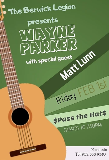 Poster for Wayne Parker Live 