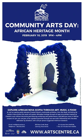 Poster for African Heritage Month Community Arts Day