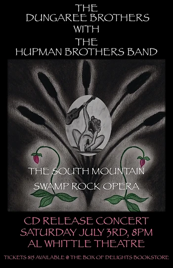 Poster for Dungaree & Hupman CD Release