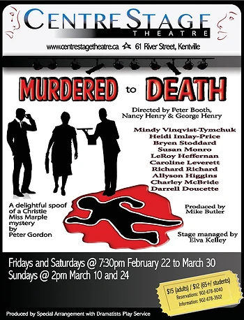 Poster for Murdered to Death