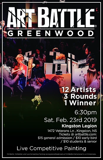 Poster for Art Battle
