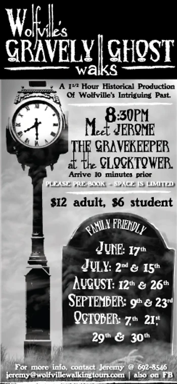 Poster for Gravely Ghost Walk